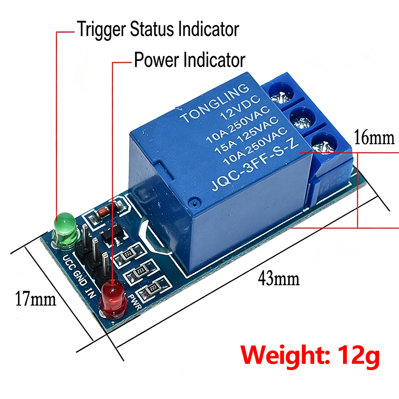 1-канальный релейный модуль 3. – обзор и цена Home Automation With Arduino
